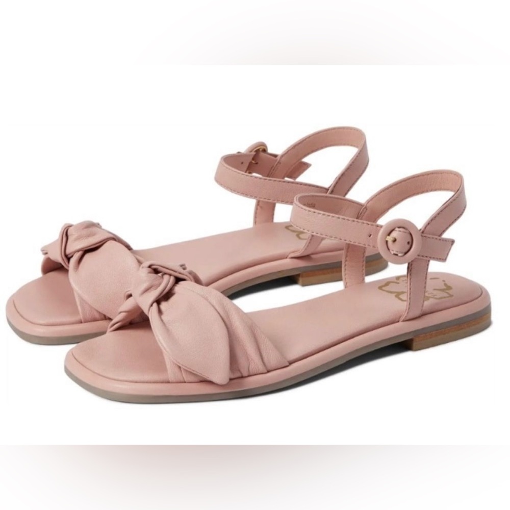 TED BAKER HALAH SANDAL IN DUSKY PINK